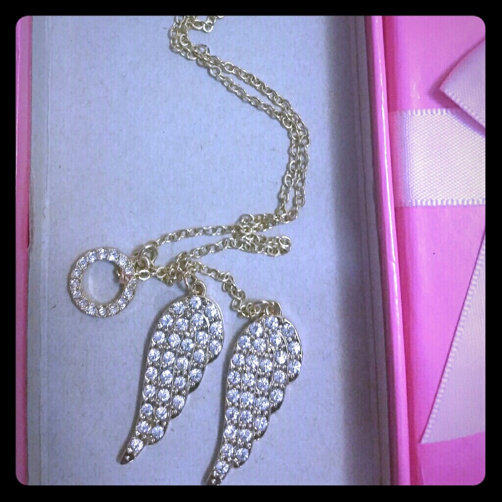 Victoria secret wings necklace